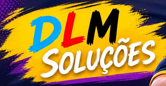 DLM Soluções — logotipo